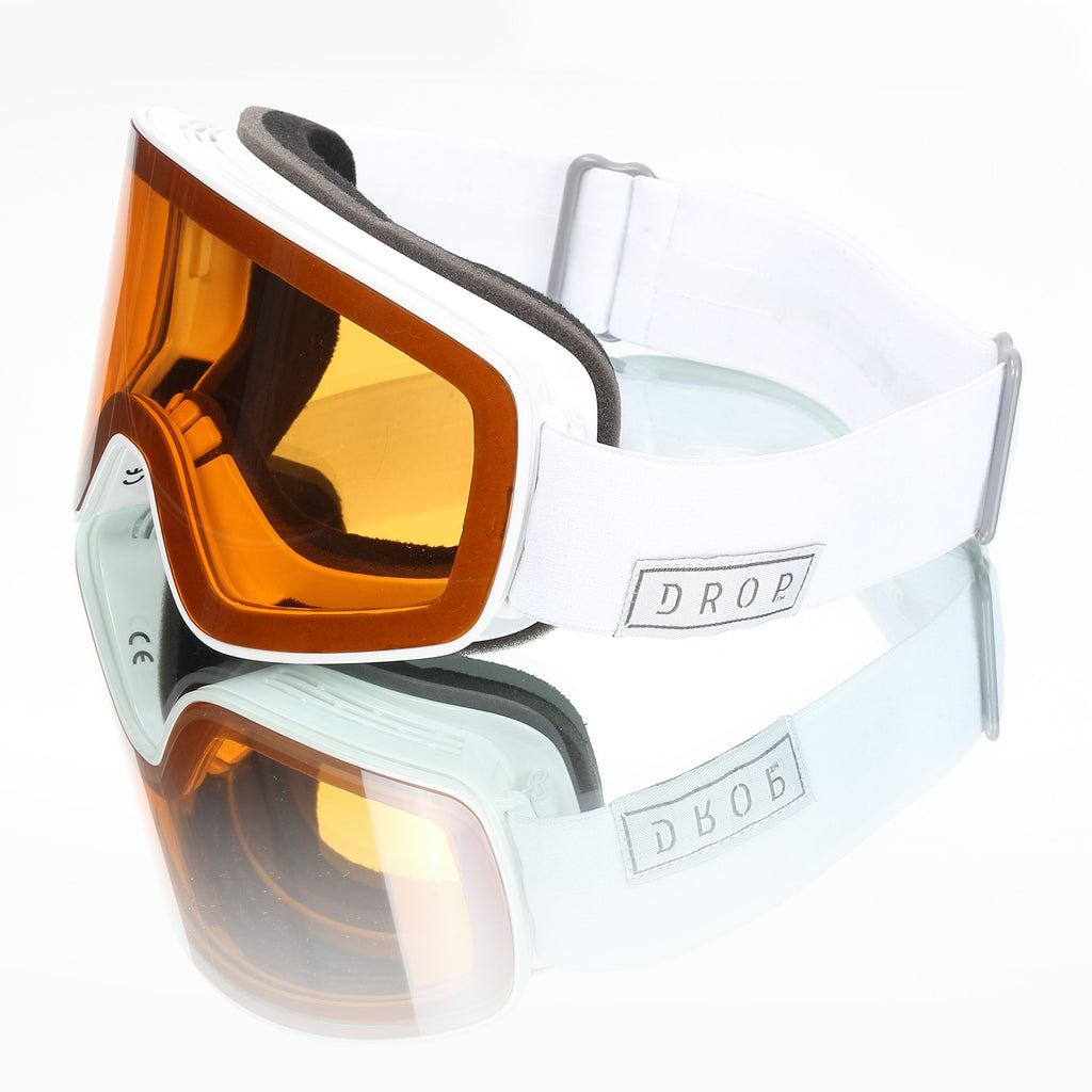 Dyad Winter Goggles, Women's & Men's Snowboard Goggles – DROPMFG red