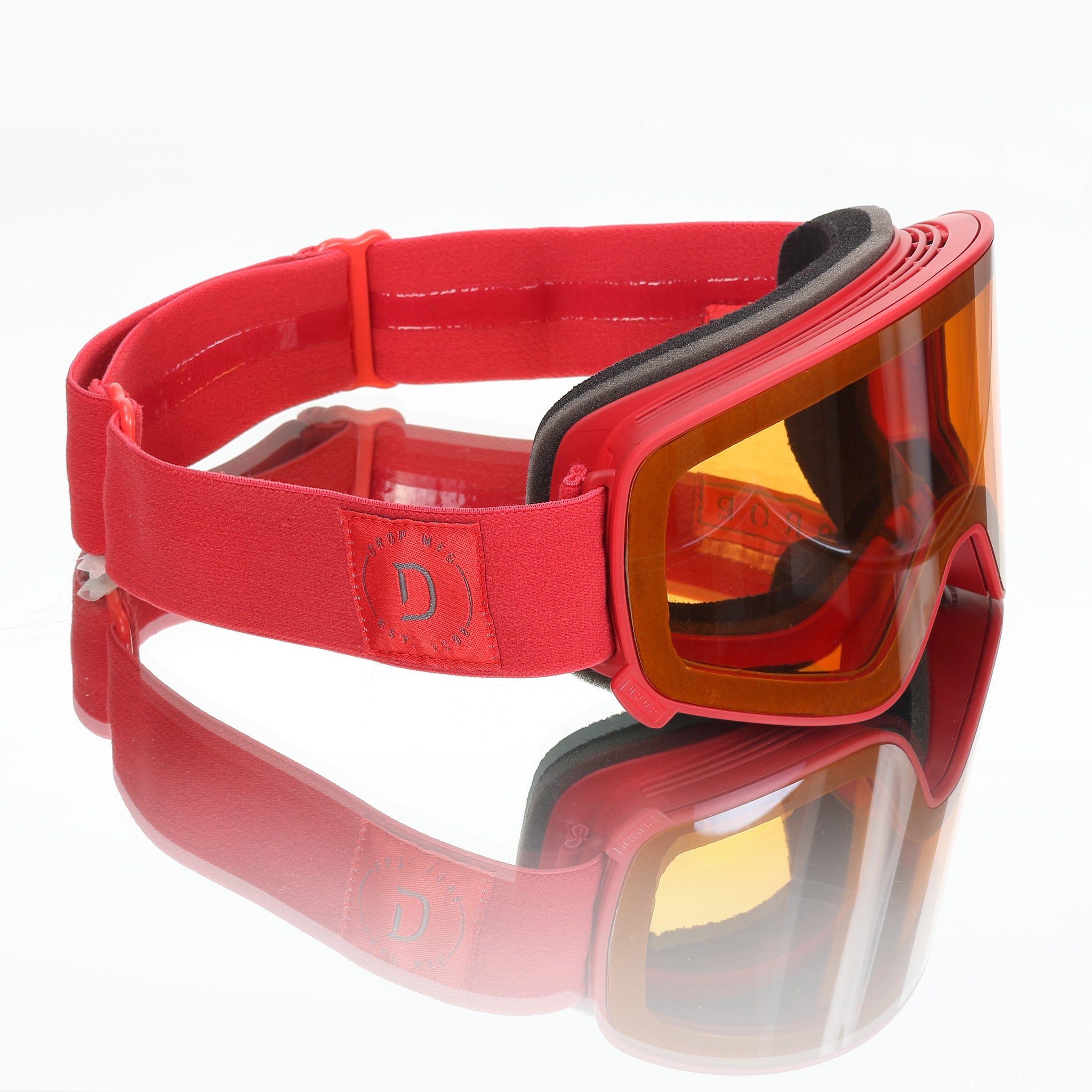 dada-pro ski goggles Dyad Winter Goggles, Women's & Men's Snowboard Goggles – DROPMFG red