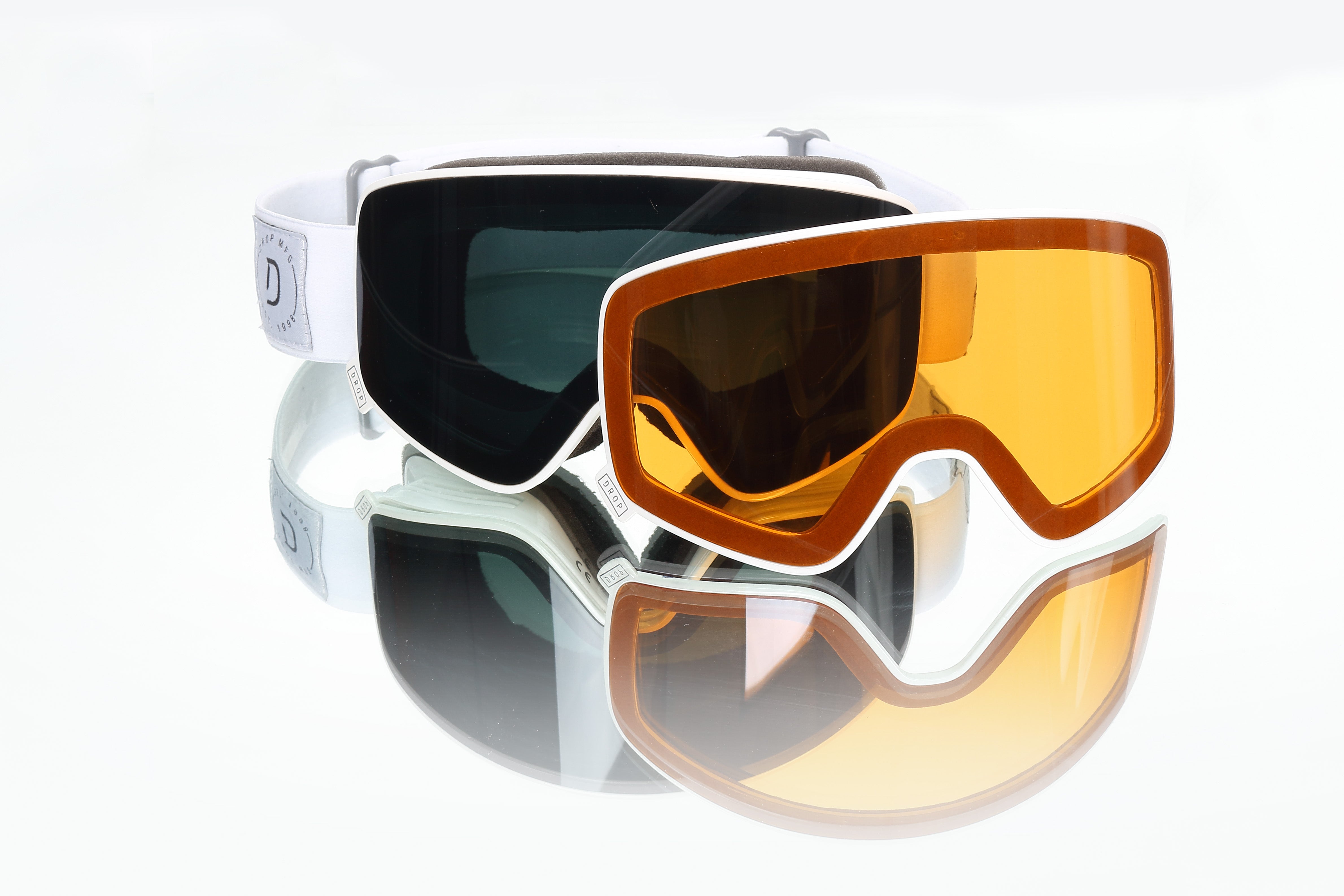 ski goggles with diopters Dyad Winter Goggles, Women's & Men's Snowboard Goggles – DROPMFG red