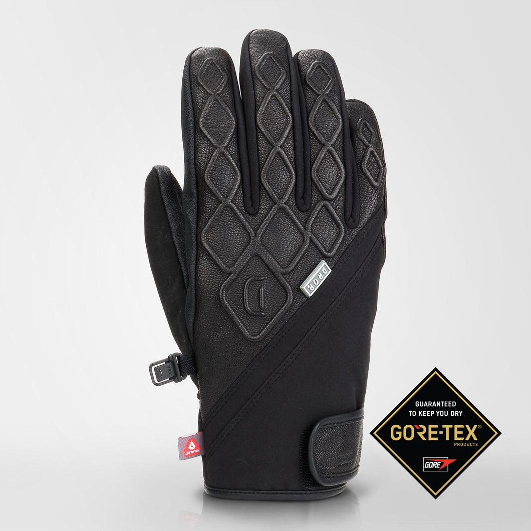 Web II Gore-Tex Gloves. Snowboard Gloves. - DROPMFG Black / MENS